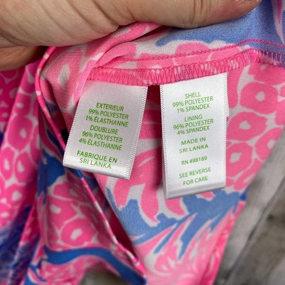 Lilly Pulitzer Bianca Romper Dress in Blue Haven Size 4. - Picture 8 of 15